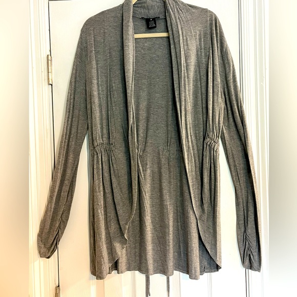 Willi Smith jacked SZ M. Grey with rousted wrists and an adjustable waist - Picture 1 of 5